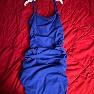 blue womens dress
